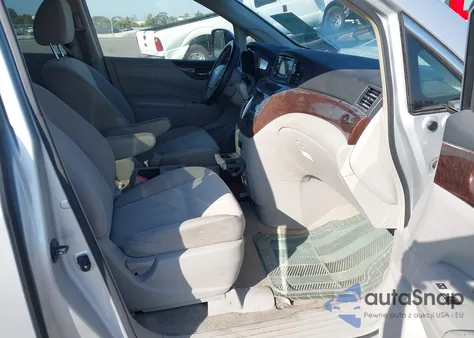 2014 Nissan Quest Sv из США, поврежденный, VIN JN8AE2KP9E9103923